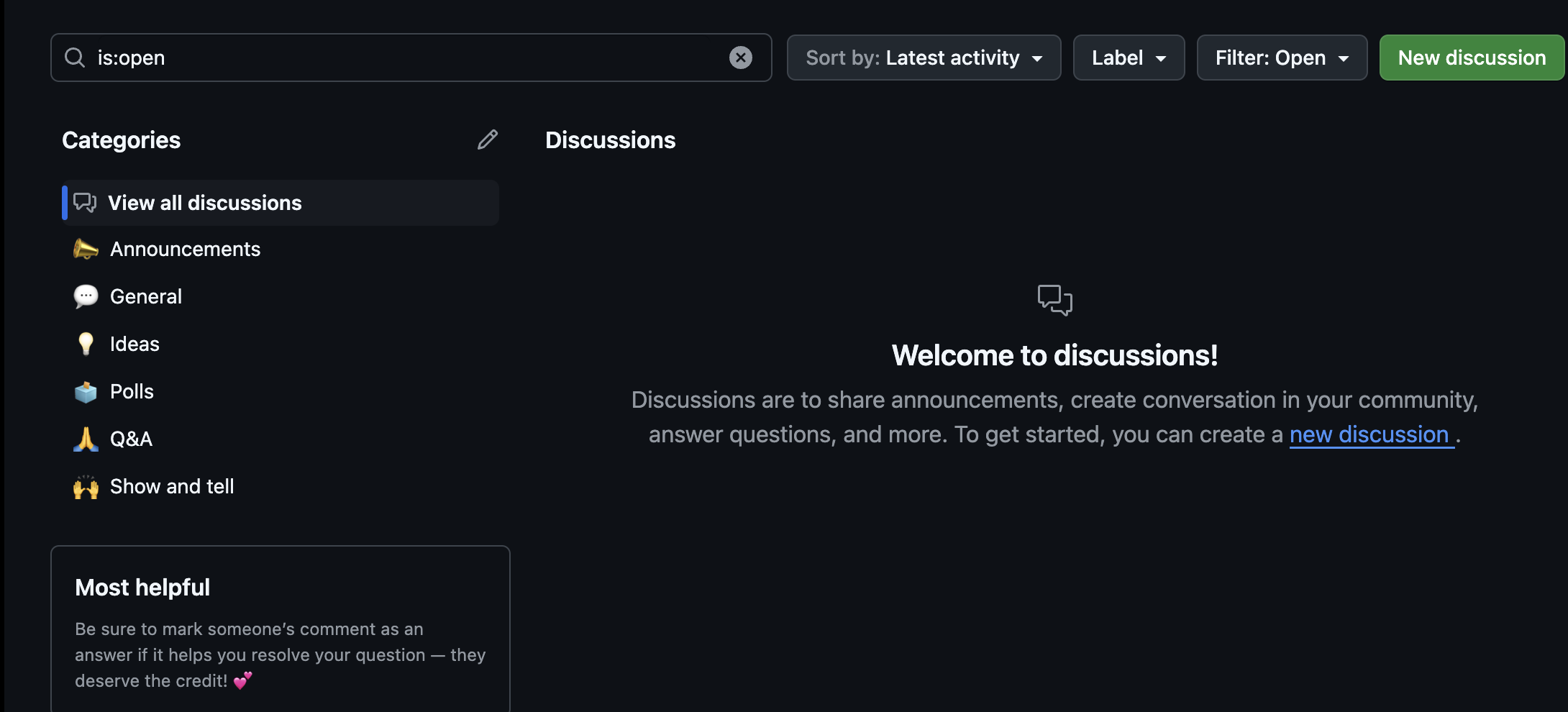 Discussions