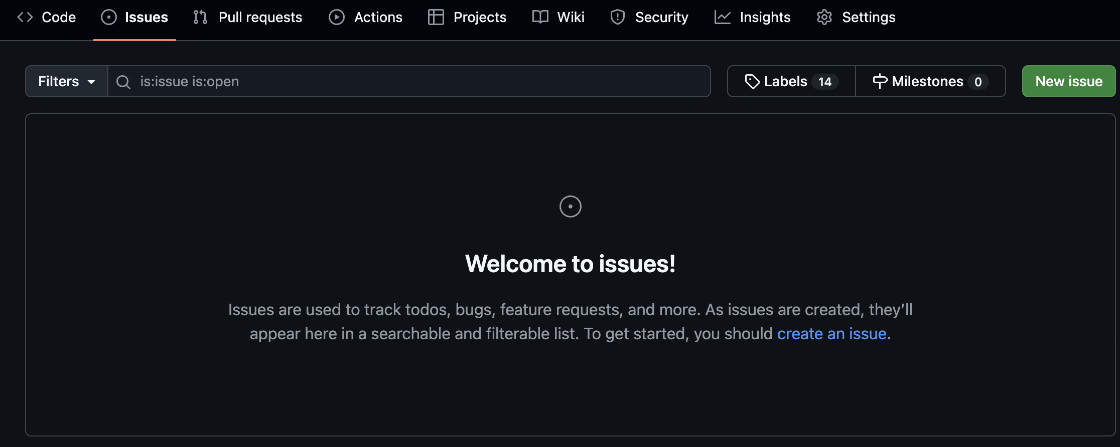 Issue Tab
